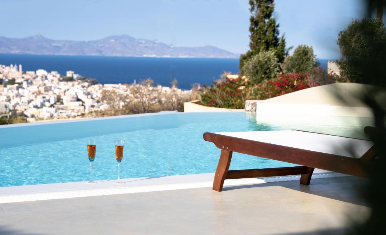 Dipolis Luxury Apartments Syros Episkopion  Eksteriør bilde