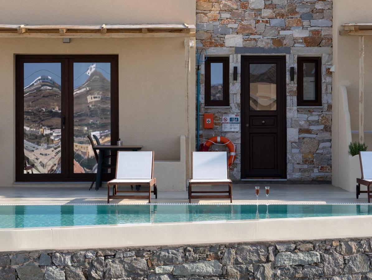 Dipolis Luxury Apartments Syros Episkopion  Eksteriør bilde