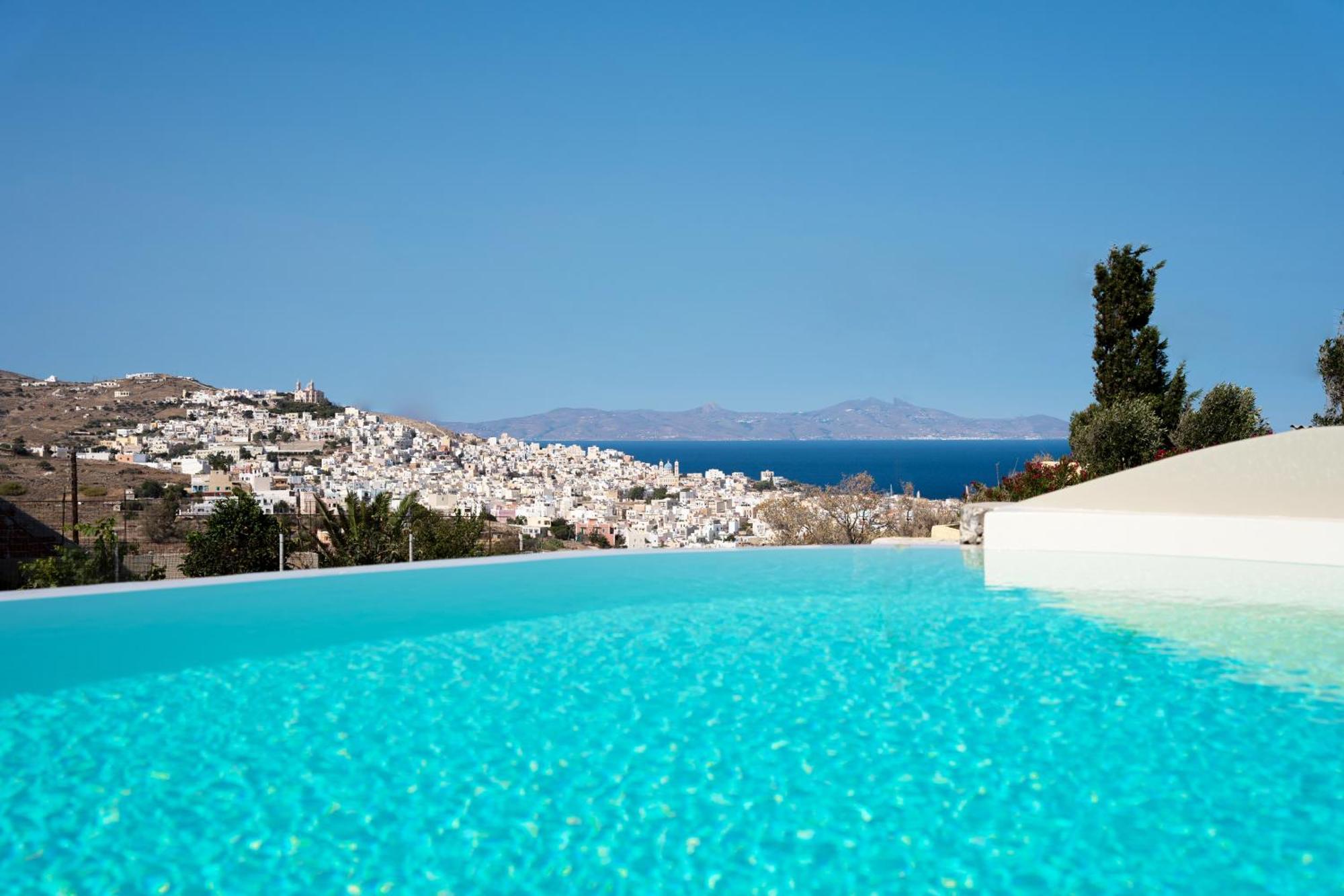 Dipolis Luxury Apartments Syros Episkopion  Eksteriør bilde