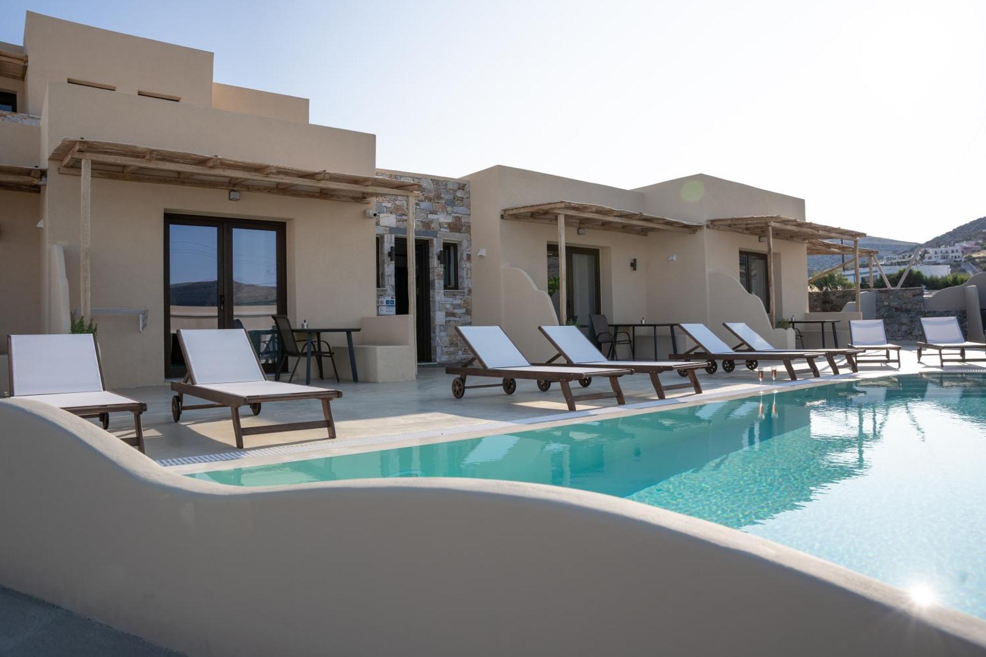 Dipolis Luxury Apartments Syros Episkopion  Eksteriør bilde