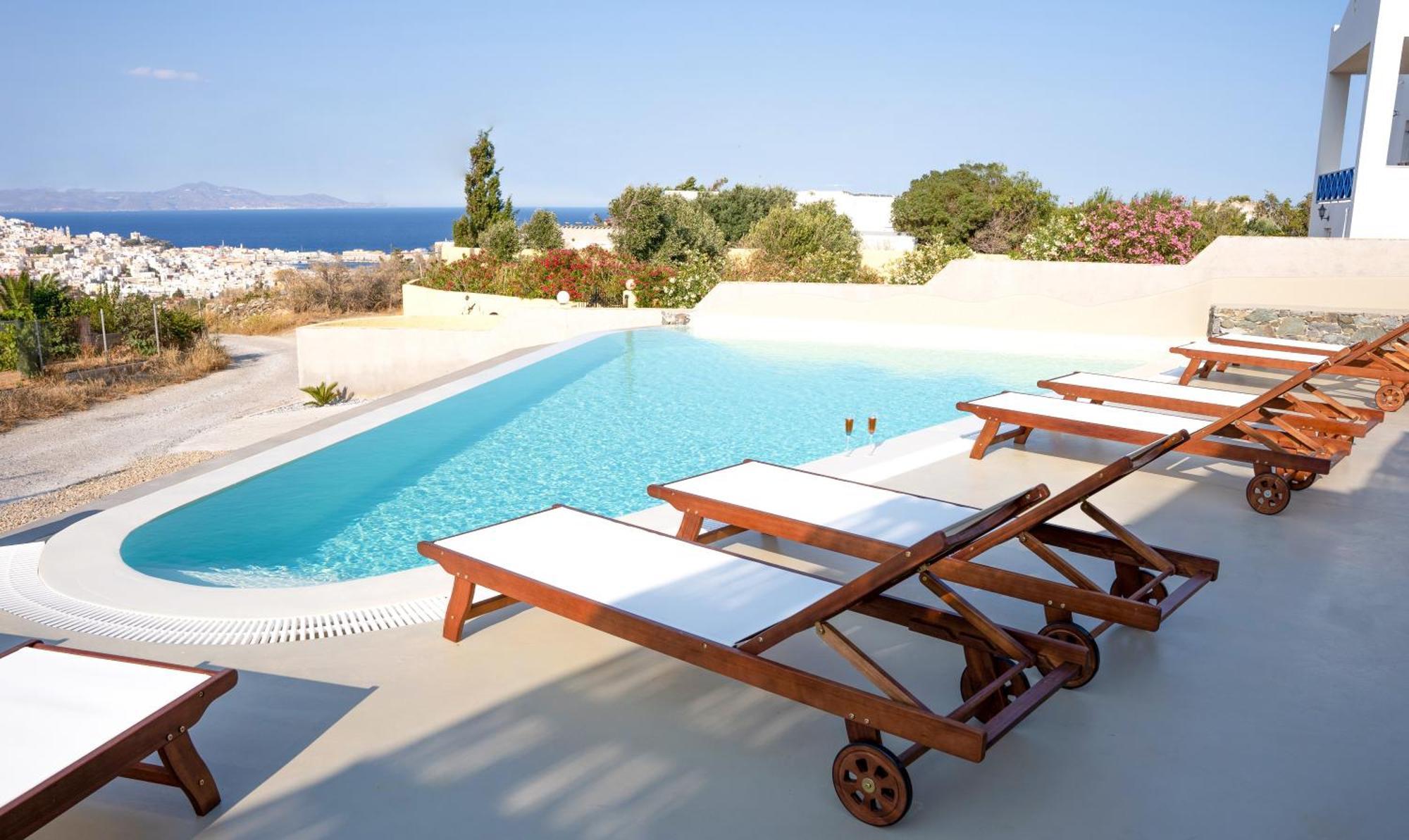 Dipolis Luxury Apartments Syros Episkopion  Eksteriør bilde