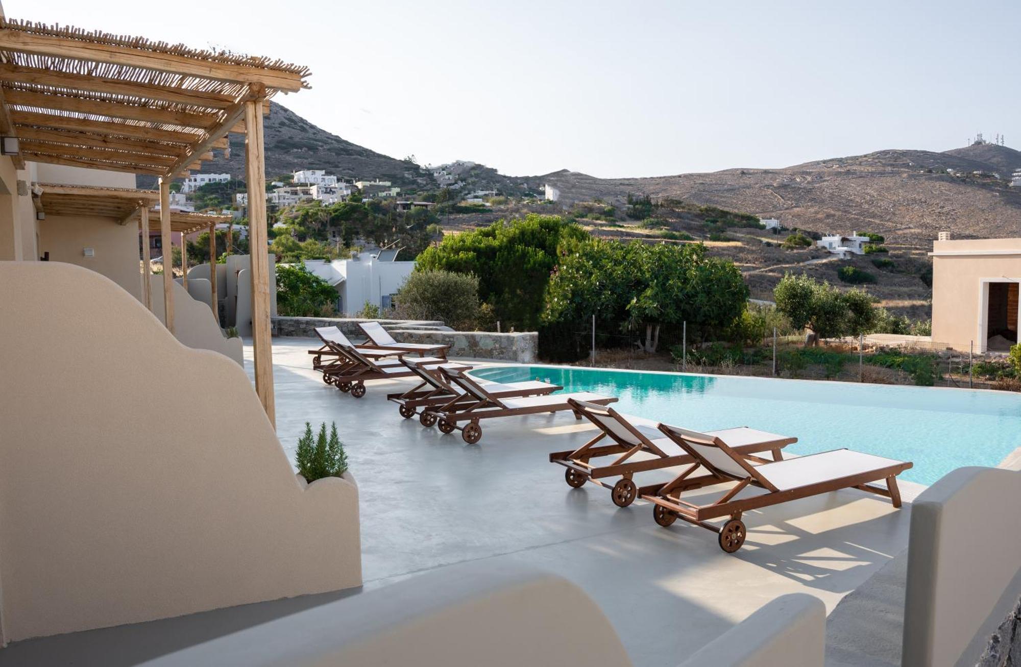 Dipolis Luxury Apartments Syros Episkopion  Eksteriør bilde