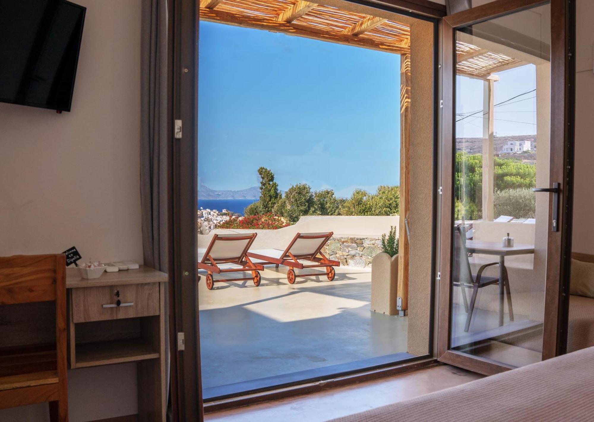 Dipolis Luxury Apartments Syros Episkopion  Eksteriør bilde