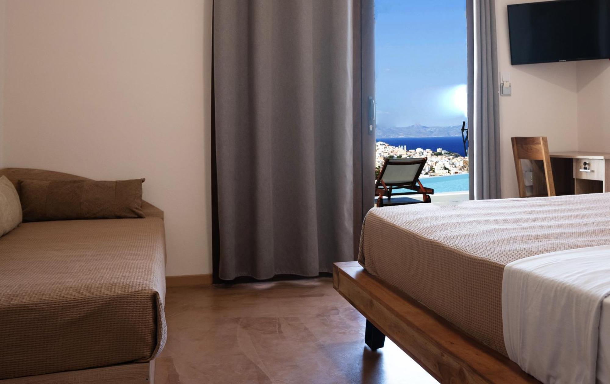 Dipolis Luxury Apartments Syros Episkopion  Eksteriør bilde