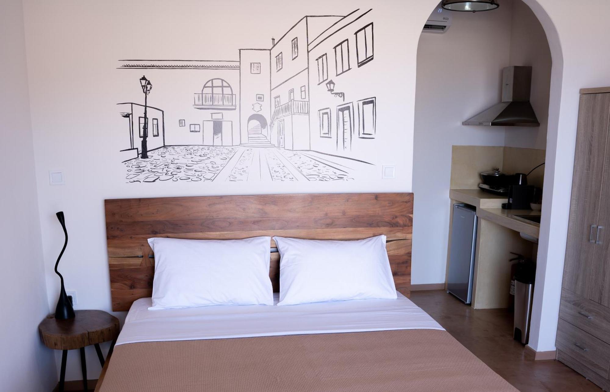 Dipolis Luxury Apartments Syros Episkopion  Eksteriør bilde