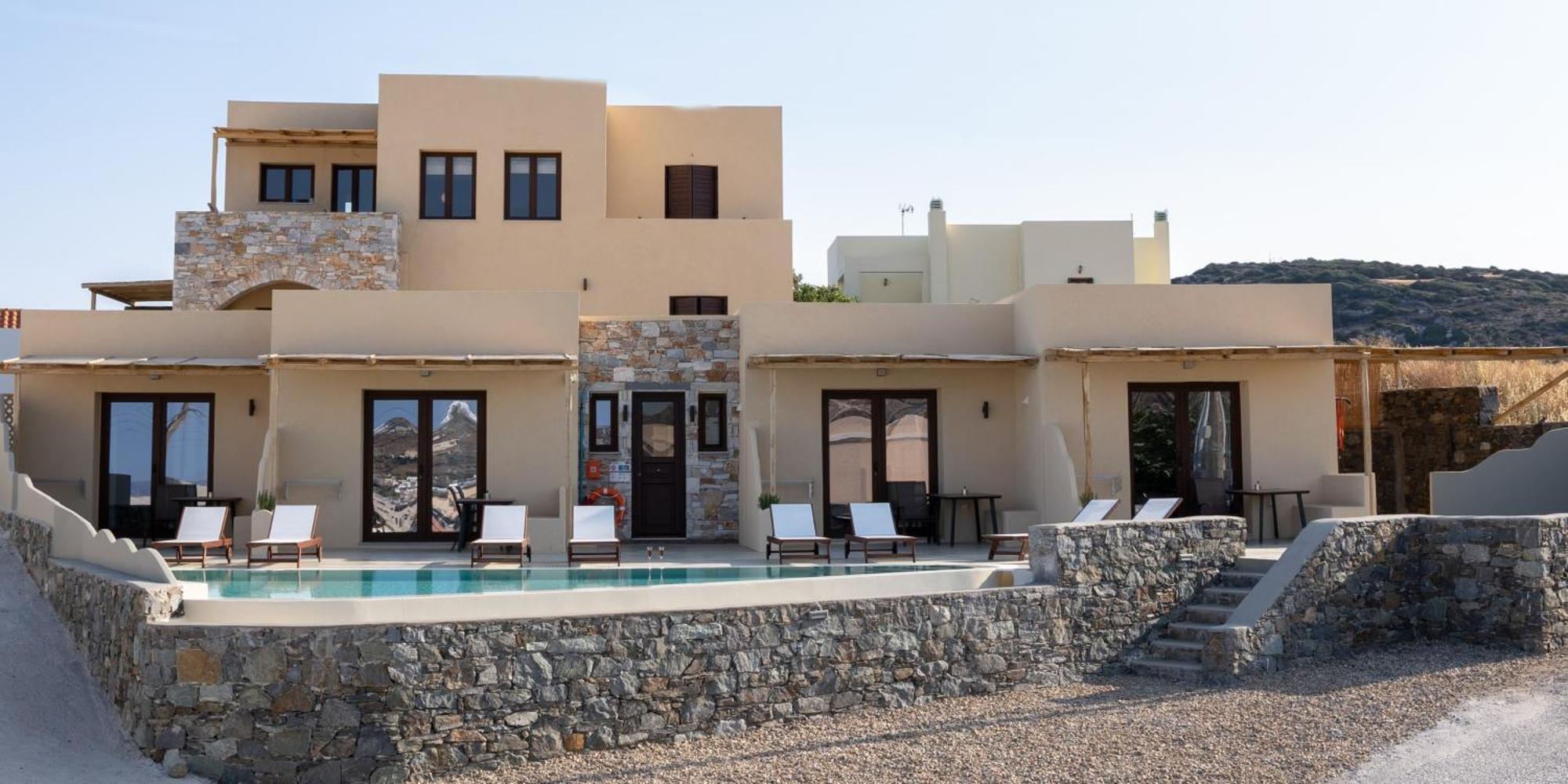 Dipolis Luxury Apartments Syros Episkopion  Eksteriør bilde
